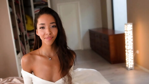 POV - Banging petite babe Lia Lin in horny fuck scene