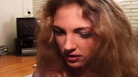 Pigtailed Brunette Lesbian Licks Hot Blonde