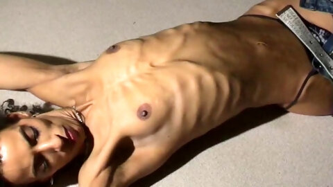 Hot threesome with skinny blonde