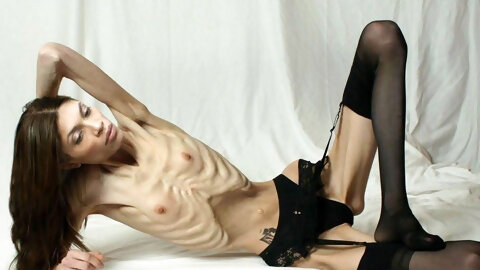 Petite blonde gets cock big as her arm