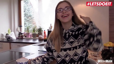 Petite Nerdy Teen Selvaggia Cums Rubbing Her Sweet Little Cunt - Selvaggia Babe