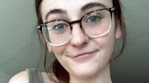 Another one with my new glasses😛