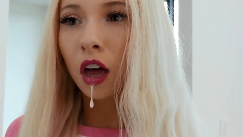 Spoiled vixen Kenzie Reeves in interracial threesome sex clip