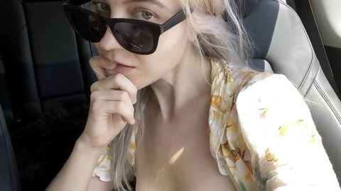 Fondle my perky tits while I drive?