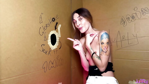 Ju's First Time Glory Hole