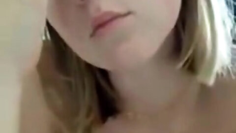 Hot Petite Blonde Teasing On Periscope