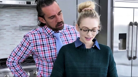 Obedient Teen Lily Larimar Fucked in the Kitchen