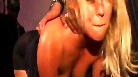 Girl Has to Suck Tied up and Is Whipped