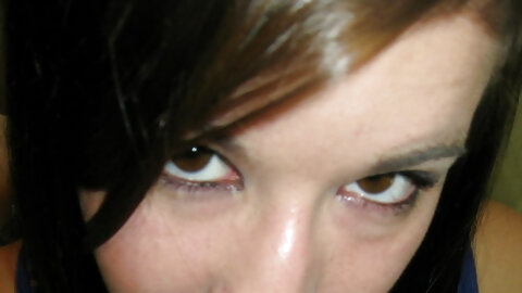 Inked amateur teen touches her hot pussy and shows her curvy body