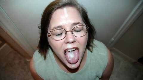 Teen Gets Splattered By Older Mens C